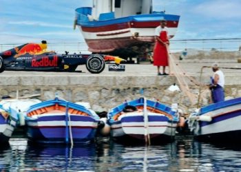 Max Verstappen Palermo sokaklarında