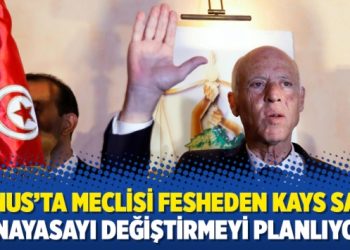 Tunus’ta meclisi fesheden Kays Said, anayasayı değiştirmeyi planlıyor
