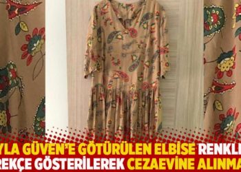 Leyla Güven’e götürülen elbise renkleri gerekçe gösterilerek cezaevine alınmadı!