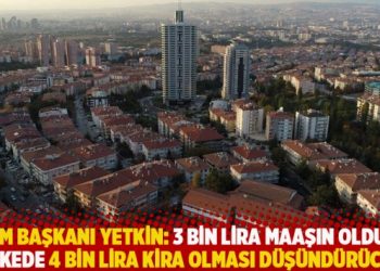 ATEM Başkanı: 3 bin lira maaşın olduğu ülkede 4 bin lira kira olması düşündürücü