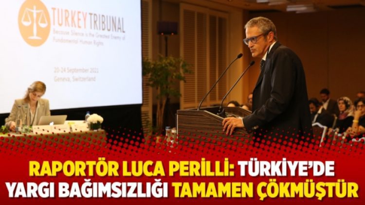 Raportör Luca Perilli: Türkiye’de yargı bağımsızlığı tamamen çökmüştür