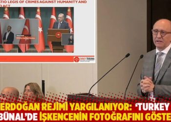Erdoğan rejimi yargılanıyor: Prof. Lanotte, ‘Turkey Tribünal’de işkencenin fotoğrafını gösterdi