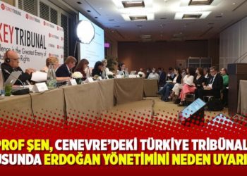 Prof Şen, Cenevre’deki Türkiye Tribünali konusunda Erdoğan Yönetimini neden uyarıyor?