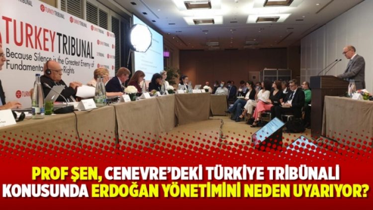 Prof Şen, Cenevre’deki Türkiye Tribünali konusunda Erdoğan Yönetimini neden uyarıyor?