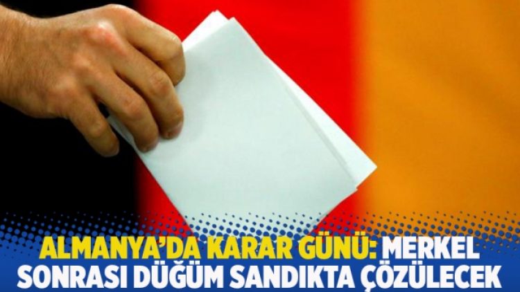 Almanya’da karar günü: Merkel sonrası düğüm sandıkta çözülecek