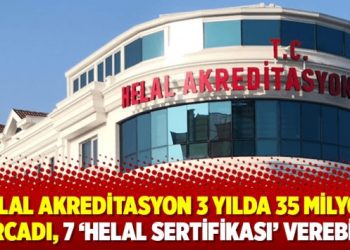 Helal Akreditasyon 3 yılda 35 milyon harcadı, 7 ‘helal sertifikası’ verebildi