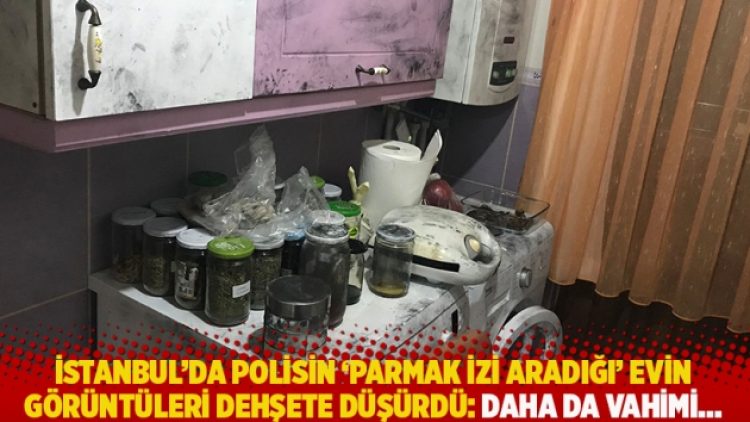 İstanbul’da polisin ‘parmak izi aradığı’ evin görüntüleri dehşete düşürdü: Daha da vahimi…