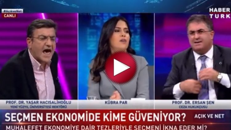 AKP’nin profesörleri Habertürk’te seviyesizlik yarışına girdi