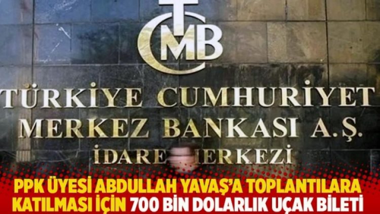 PPK üyesi Abdullah Yavaş’a toplantılara katılması için 700 bin dolarlık uçak bileti