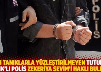 AYM tanıklarla yüzleştirilmeyen tutuklu KHK’lı polis Zekeriya Sevim’i haklı buldu