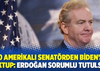 10 Amerikalı senatörden Biden’a mektup: Erdoğan sorumlu tutulsun