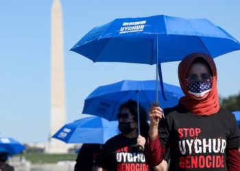 Uygur Türkleri, Çin’i ABD’de protesto etti