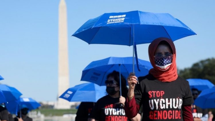 Uygur Türkleri, Çin’i ABD’de protesto etti