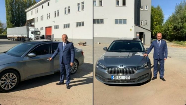 AKP’li başkan lüks makam aracını ‘halka hizmet’ diye tanıttı