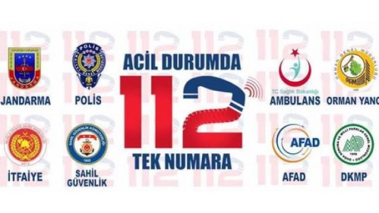 Tüm acil numaralar 112’de toplandı