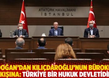 Erdoğan’dan Kılıçdaroğlu’nun bürokrat çıkışına: Türkiye bir hukuk devletidir!