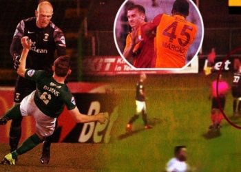 Kuzey İrlanda’da şoke eden kavga! Marcao ve Kerem vakası yaşandı…