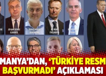 Almanya’dan, ‘Türkiye resmen başvurmadı’ açıklaması