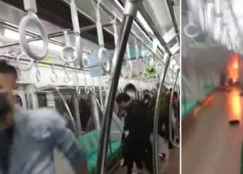 ‘Joker’ kostümlü saldırgan Tokyo’da metroyu ateşe verdi
