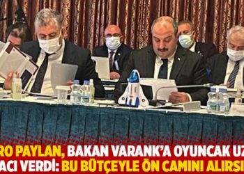 Garo Paylan, Bakan Varank’a oyuncak uzay aracı verdi: Bu bütçeyle ön camını alırsınız