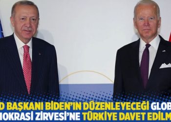 ABD Başkanı Biden’ın düzenleyeceği Demokrasi Zirvesi’ne Türkiye davet edilmedi!