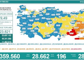 Son 24 saat: 28 bin 662 yeni vaka, 196 can kaybı