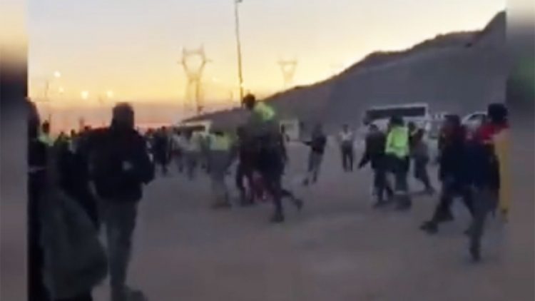 Akkuyu şantiyesinde işçilerle özel güvenlik arasında arbede