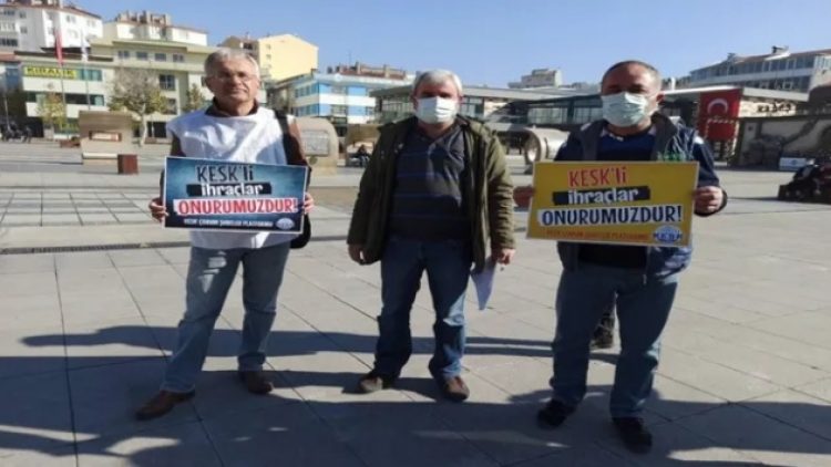 KHK ile işten çıkarılan KESK’liler: Ret kararları geçersiz sayılmalı
