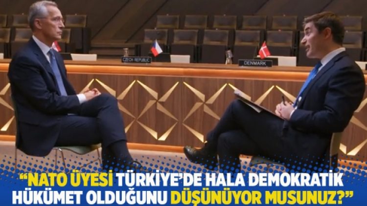 “NATO üyesi Türkiye’de hala demokratik hükümet olduğunu düşünüyor musunuz?”