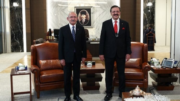 TOBB’u ziyaret eden Kılıçdaroğlu: Esnaf kendini yalnız hissetmesin