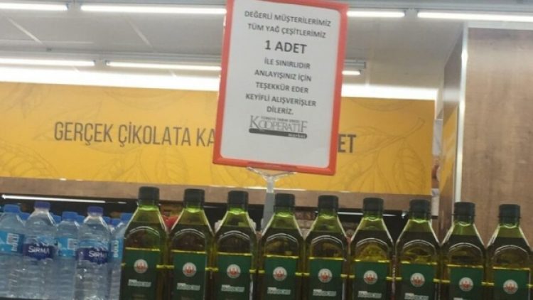 “Marketlerde şeker ve yağ satışlarına kota geldi” iddiası