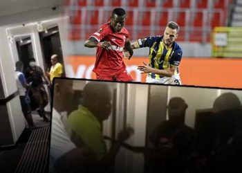 Ordu futbolcuların kaldığı otele baskın yaptı! Samatta’yı odada tuttular