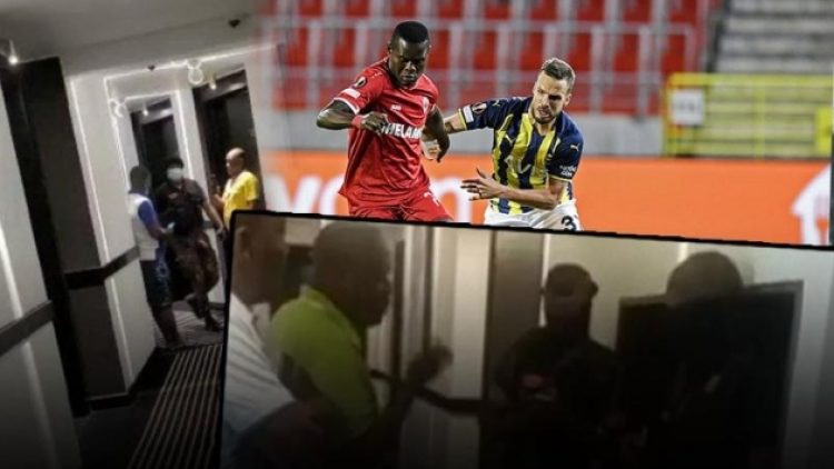 Ordu futbolcuların kaldığı otele baskın yaptı! Samatta’yı odada tuttular