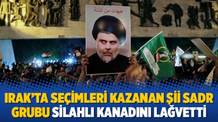 Irak’ta seçimleri kazanan Şii Sadr grubu silahlı kanadını lağvetti