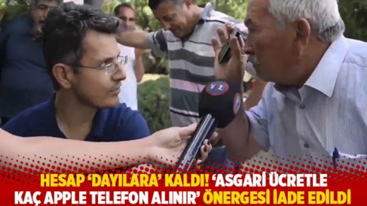 Hesap ‘dayılara’ kaldı! ‘Asgari ücretle kaç Apple telefon alınır’ önergesi iade edildi