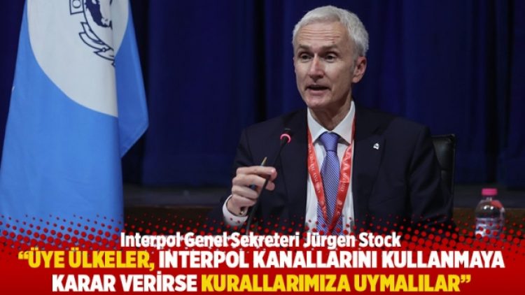 “Üye ülkeler, Interpol kanallarını kullanmaya karar verirse kurallarımıza uymalılar”