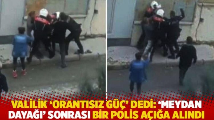 Valilik ‘orantısız güç’ dedi: ‘Meydan dayağı’ sonrası bir polis açığa alındı
