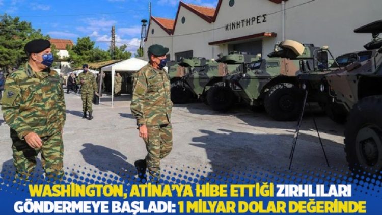 Washington, Atina’ya hibe ettiği zırhlıları göndermeye başladı: 1 milyar dolar değerinde