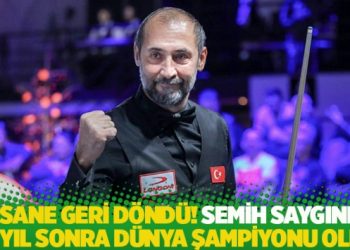 Efsane geri döndü! Semih Saygıner, 17 yıl sonra dünya şampiyonu oldu
