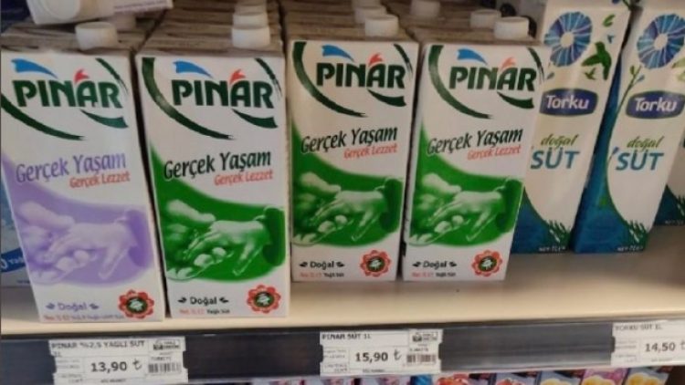 Süt fiyatları uçuşa geçti! 1 litre süt 15,90 TL