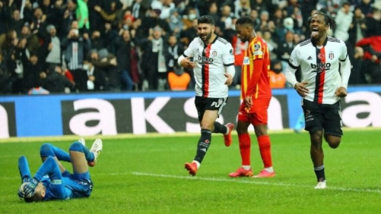 Beşiktaş-Kayserispor maçı nefes kesti! 6 gol…