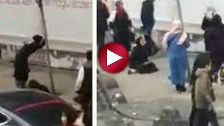 Soba borcunu ödeyemeyen kadın yeri yumruklayarak isyan etti: Lanet olsun AKP sana