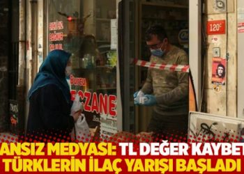 Fransız medyası: Lira değer kaybetti Türklerin ilaç yarışı başladı