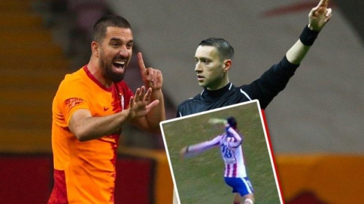 Hakem Zorbay Küçük’ten Arda Turan’a: ‘Ayakkabı mı fırlatacaksın?’