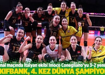 Vakıfbank, 4. kez Dünya şampiyonu