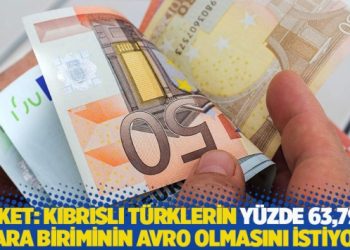 Anket: Kıbrıslı Türklerin yüzde 63,79’u para biriminin avro olmasını istiyor