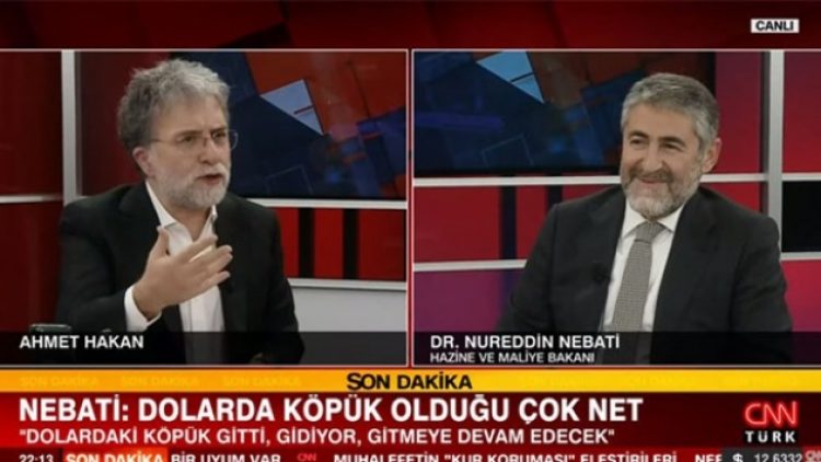 Bakan Nebati: Zarar eden vatandaşlar ‘döviz gidiyor’ diyenlere dava açsın