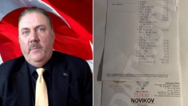 Erdoğan’ın başdanışmanı ‘jöleli’nin akşam yemeği faturası dudak uçuklattı