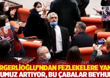 Gergerlioğlu’ndan fezlekelere yanıt: Oyumuz artıyor, bu çabalar beyhude