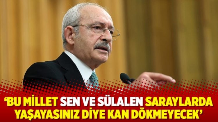 ‘Bu millet sen ve sülalen saraylarda yaşayasınız diye kan dökmeyecek’